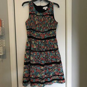 Jessica Simpson floral & lace dress